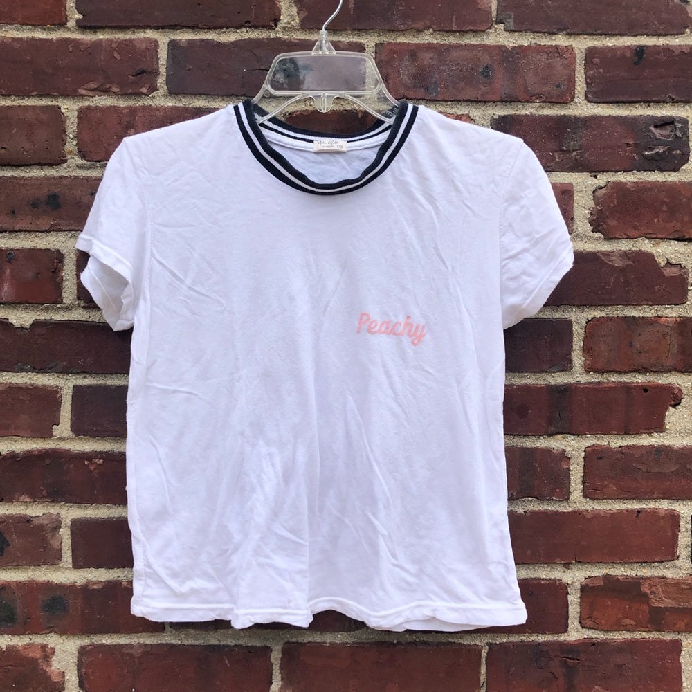 NWOT BRANDY MELVILLE PEACHY TOP